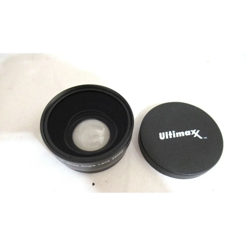 Ultimaxx Studio Series HD 0.43x AF Wide Angle Lens 58MM With Macro